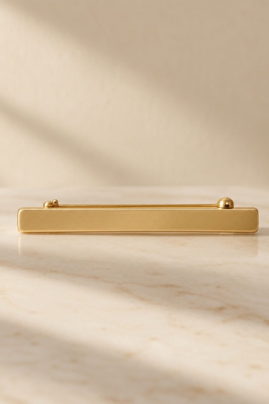 Kettle Bar Pin in Gold-tone