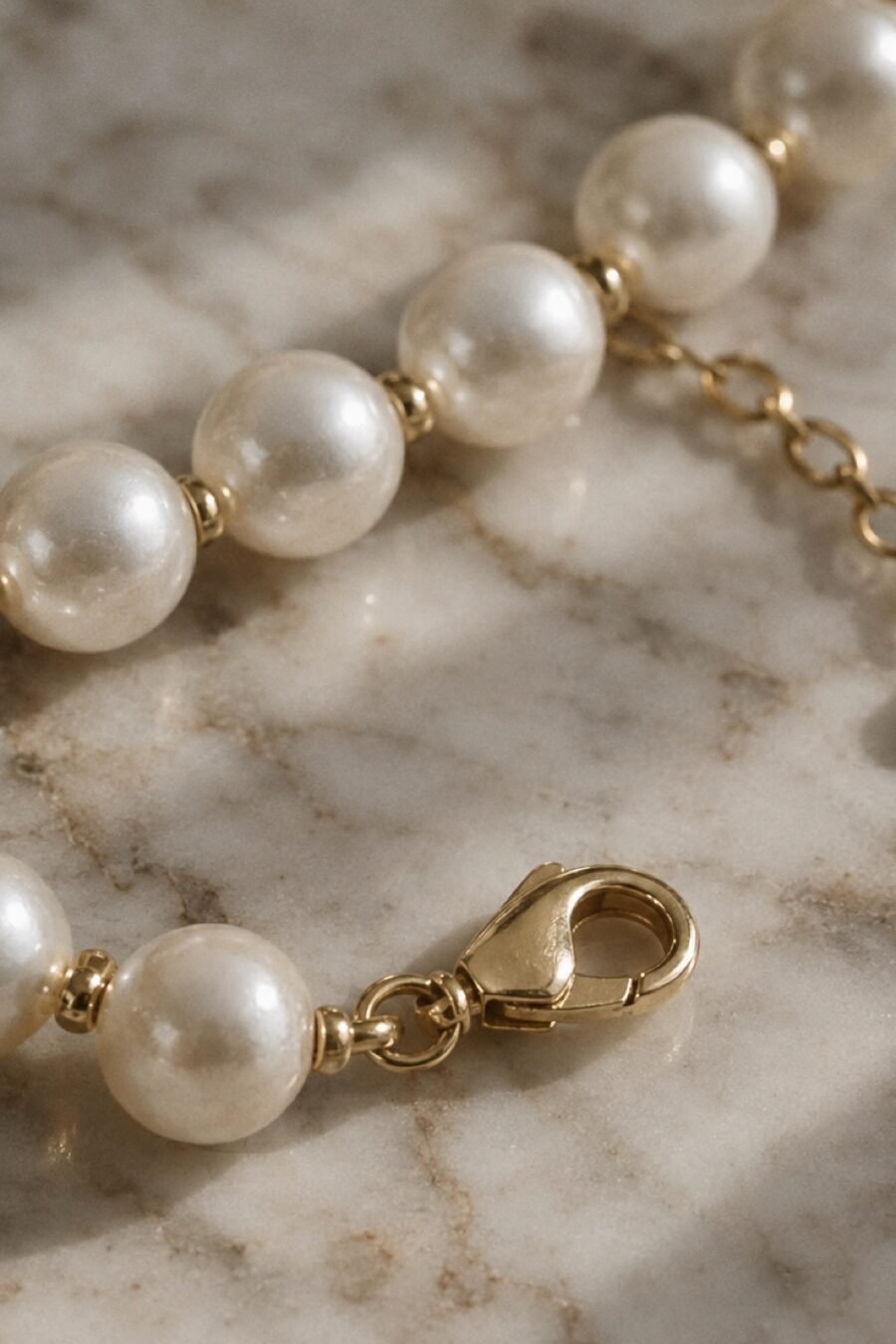 Fenn Glass-Pearl Necklace — second view