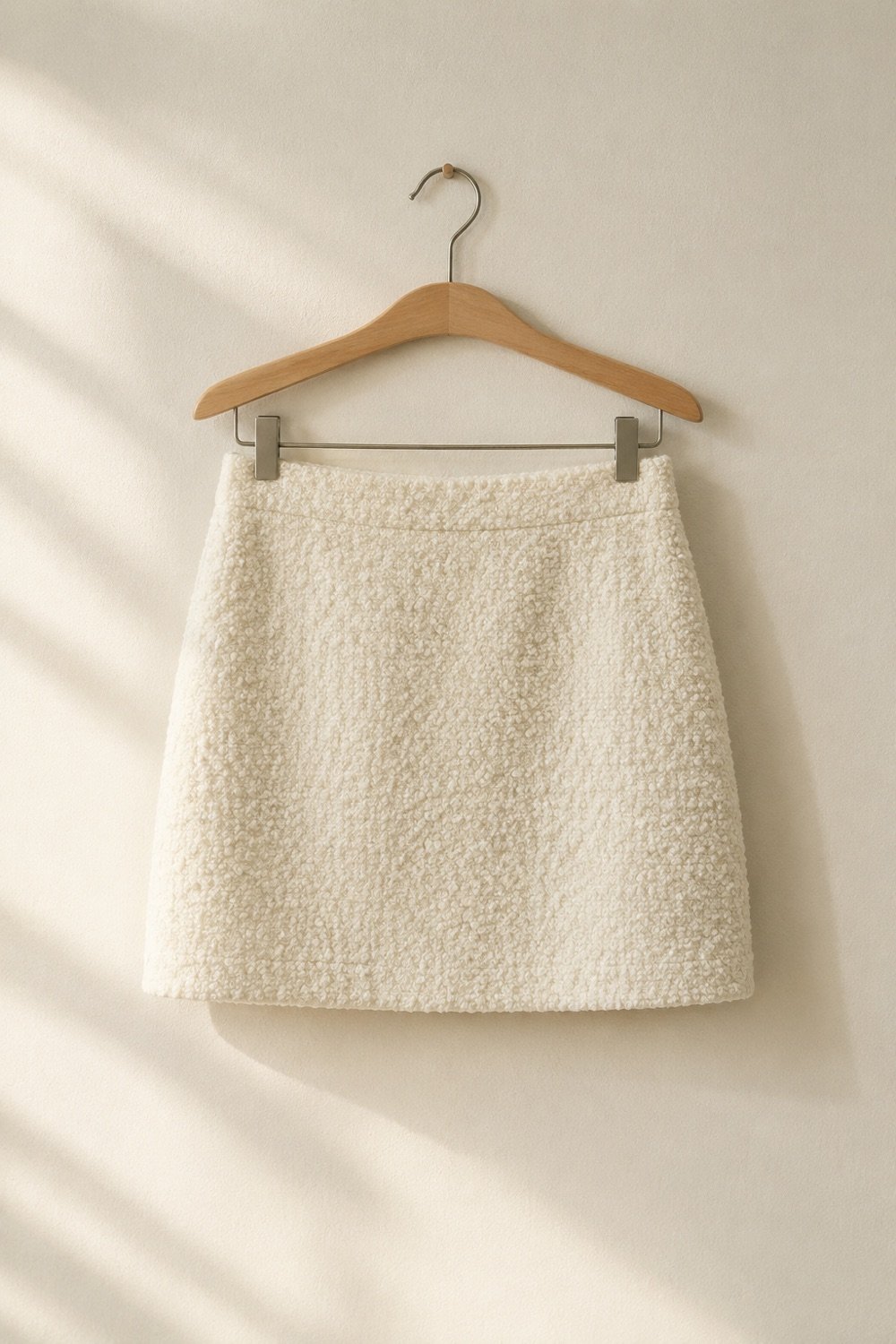 Southey Boucle Mini in Ivory boucle — second view